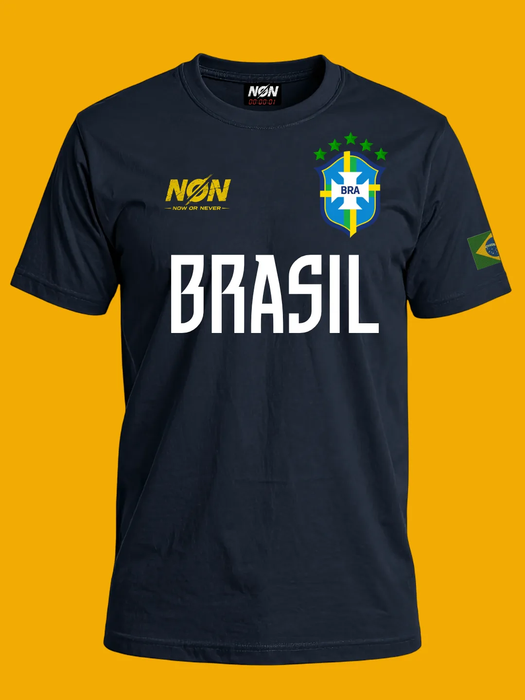 Camisa Azul É Tetra!