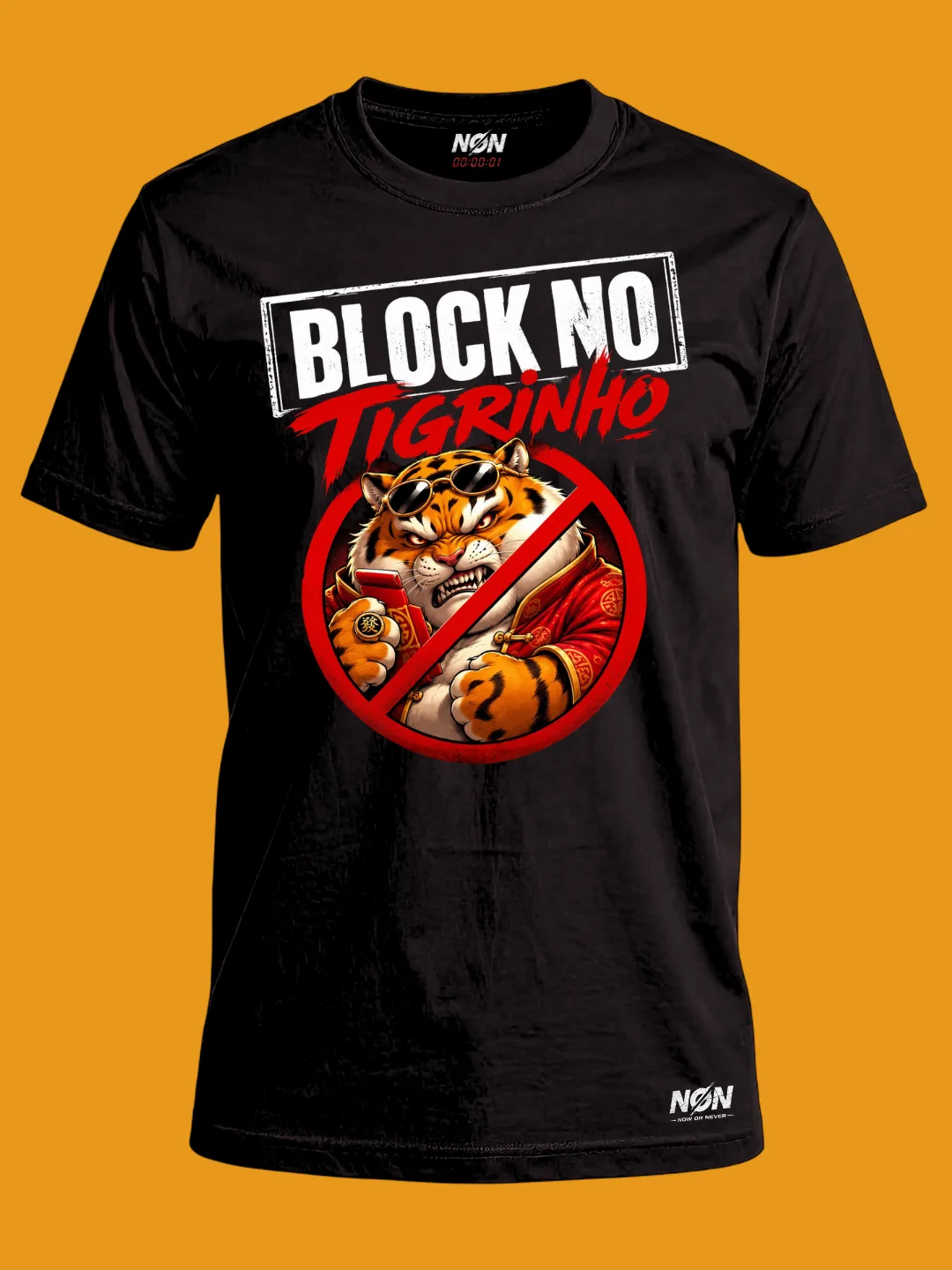 Camisa Block no Tigrinho