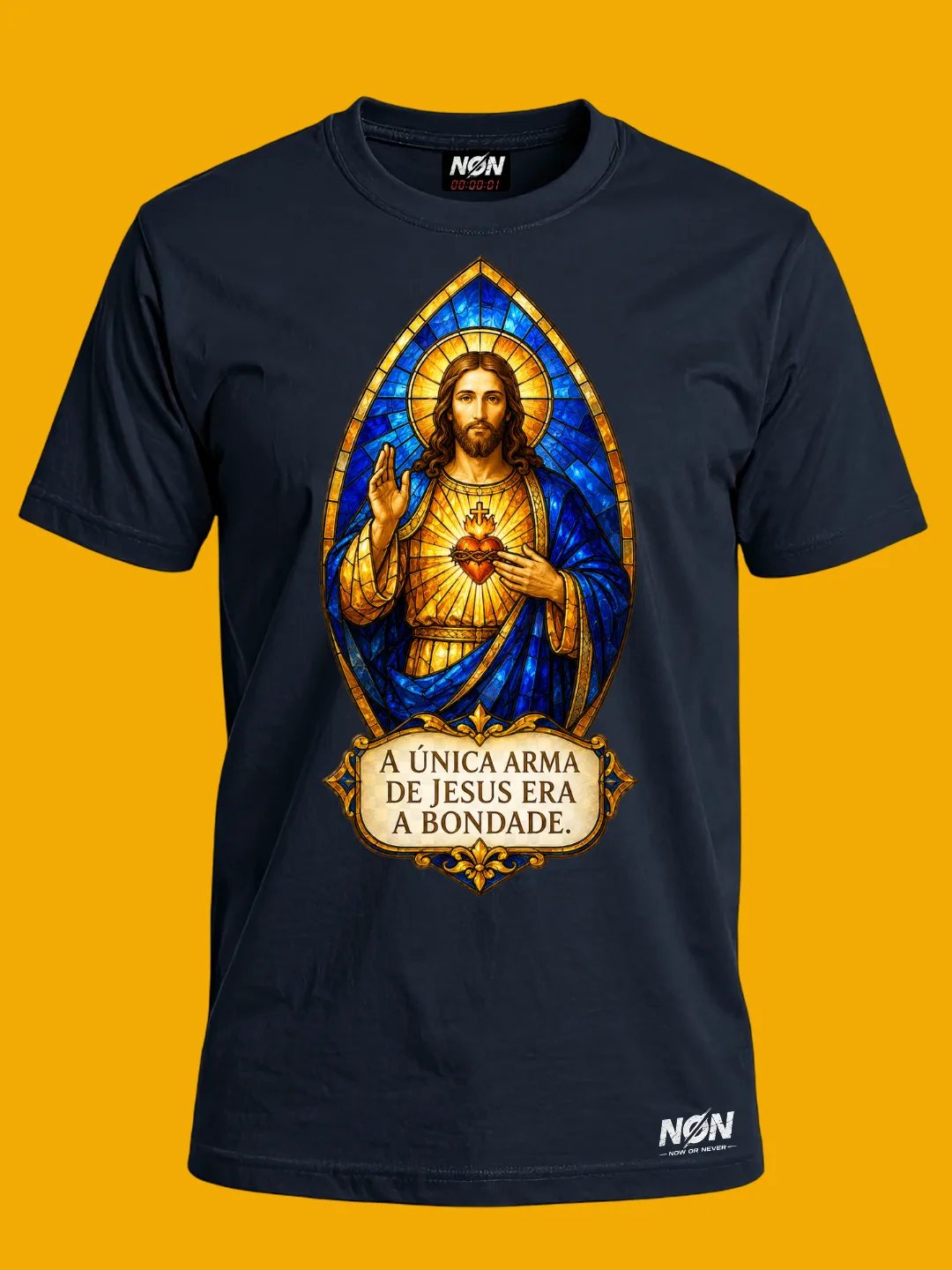 A única arma de Jesus