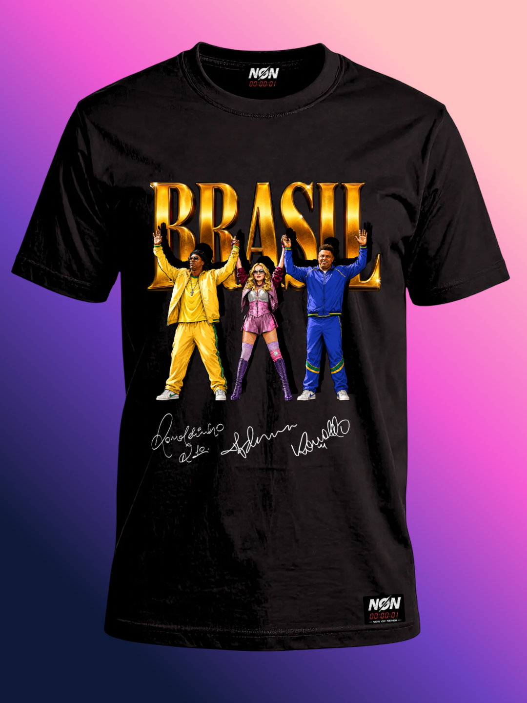 Madonna, Ronaldinho e Ronaldo | Brasil