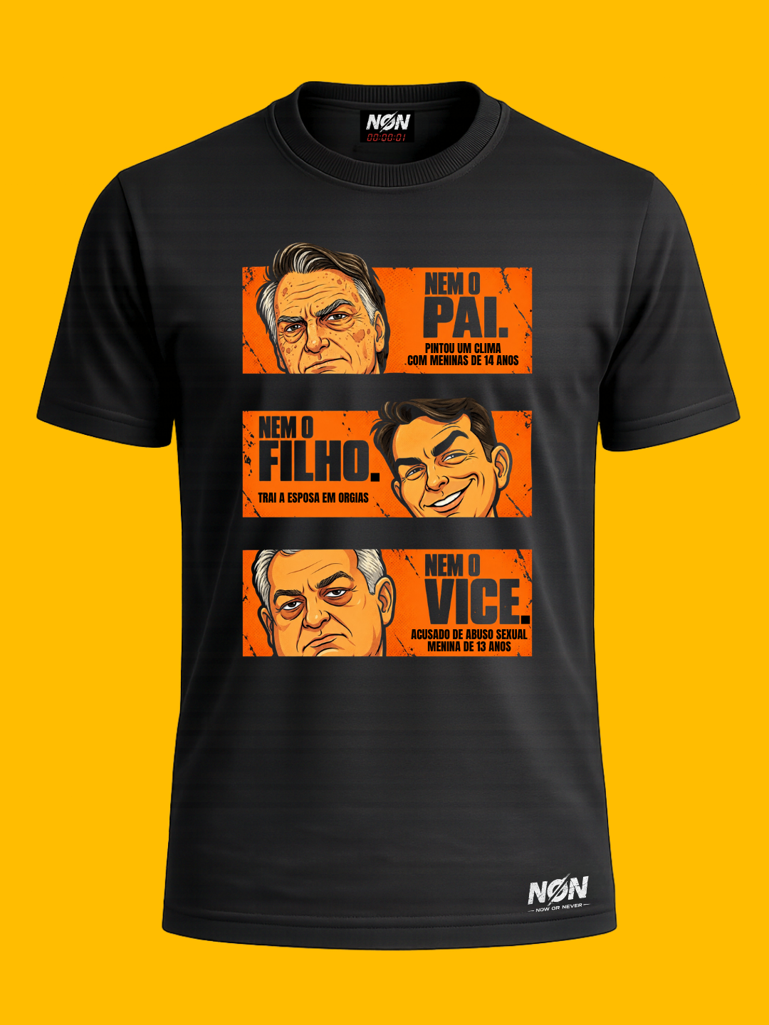 Nem o pai. Nem o filho. Nem o vice.