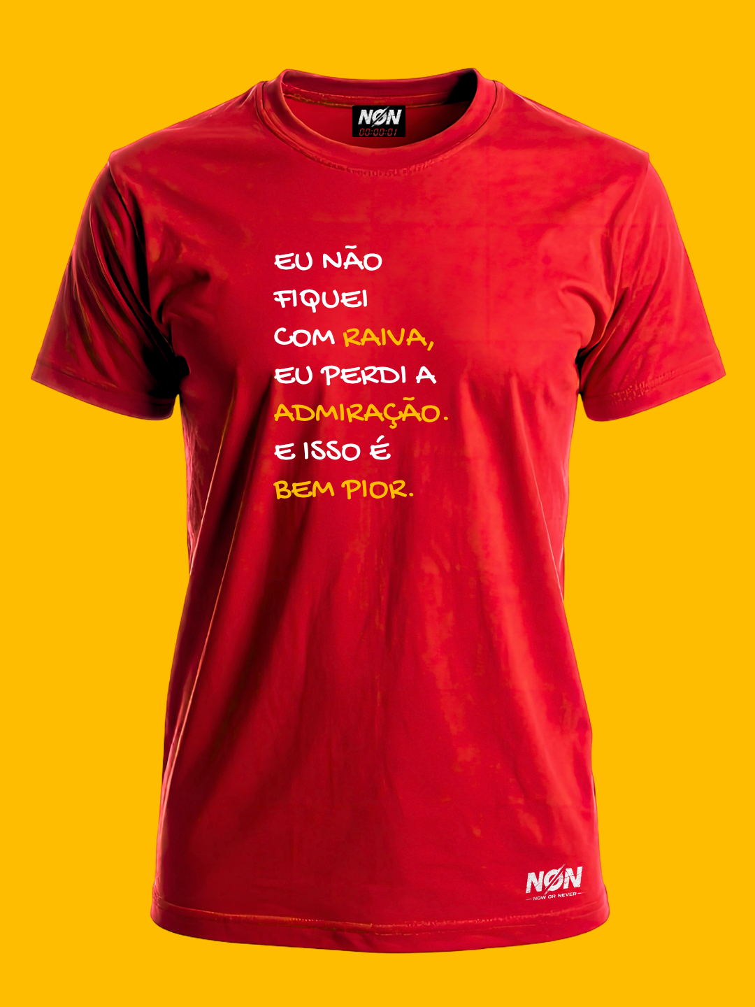 Eu perdi a admiração