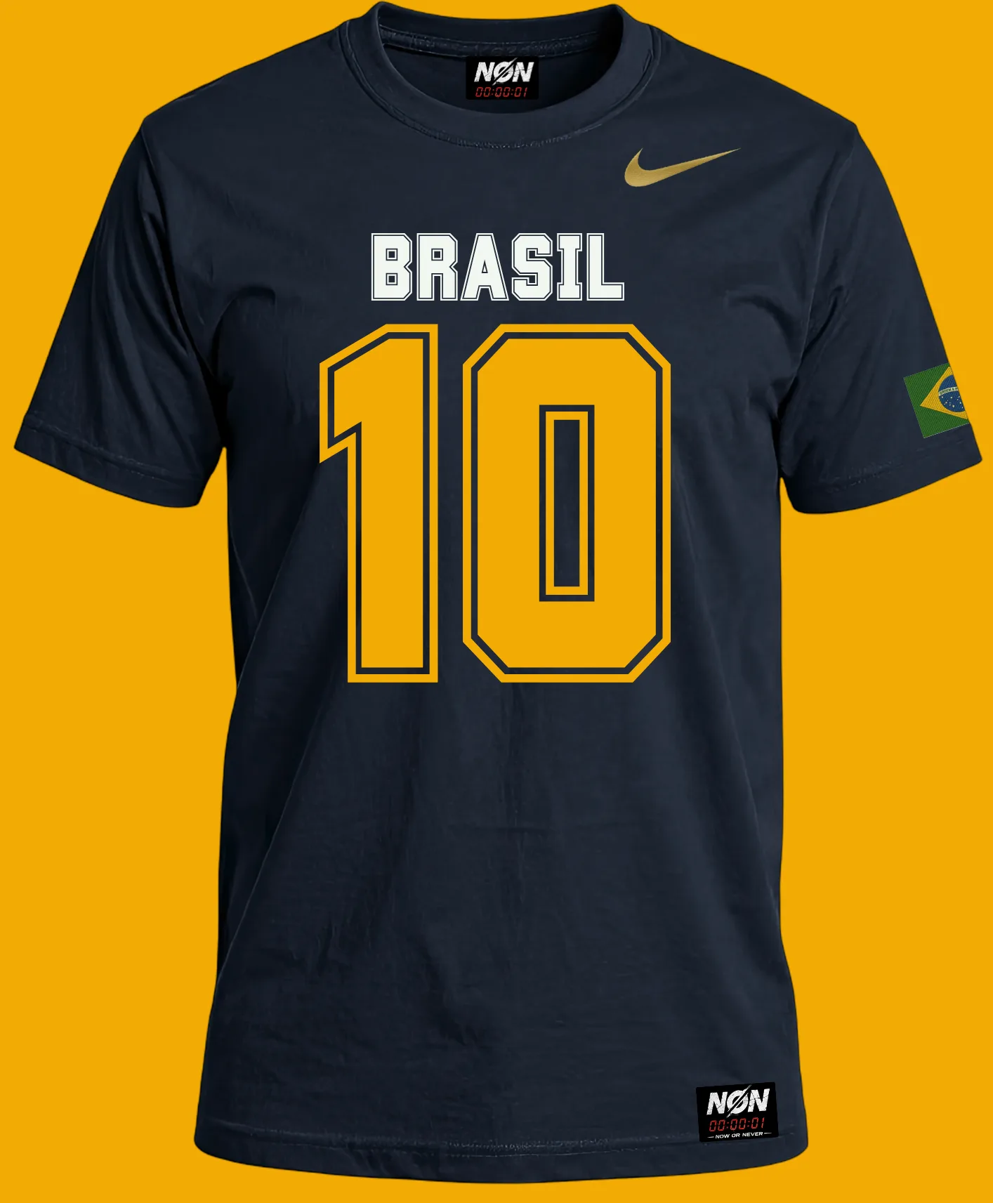 Camisa Brasil 10 College