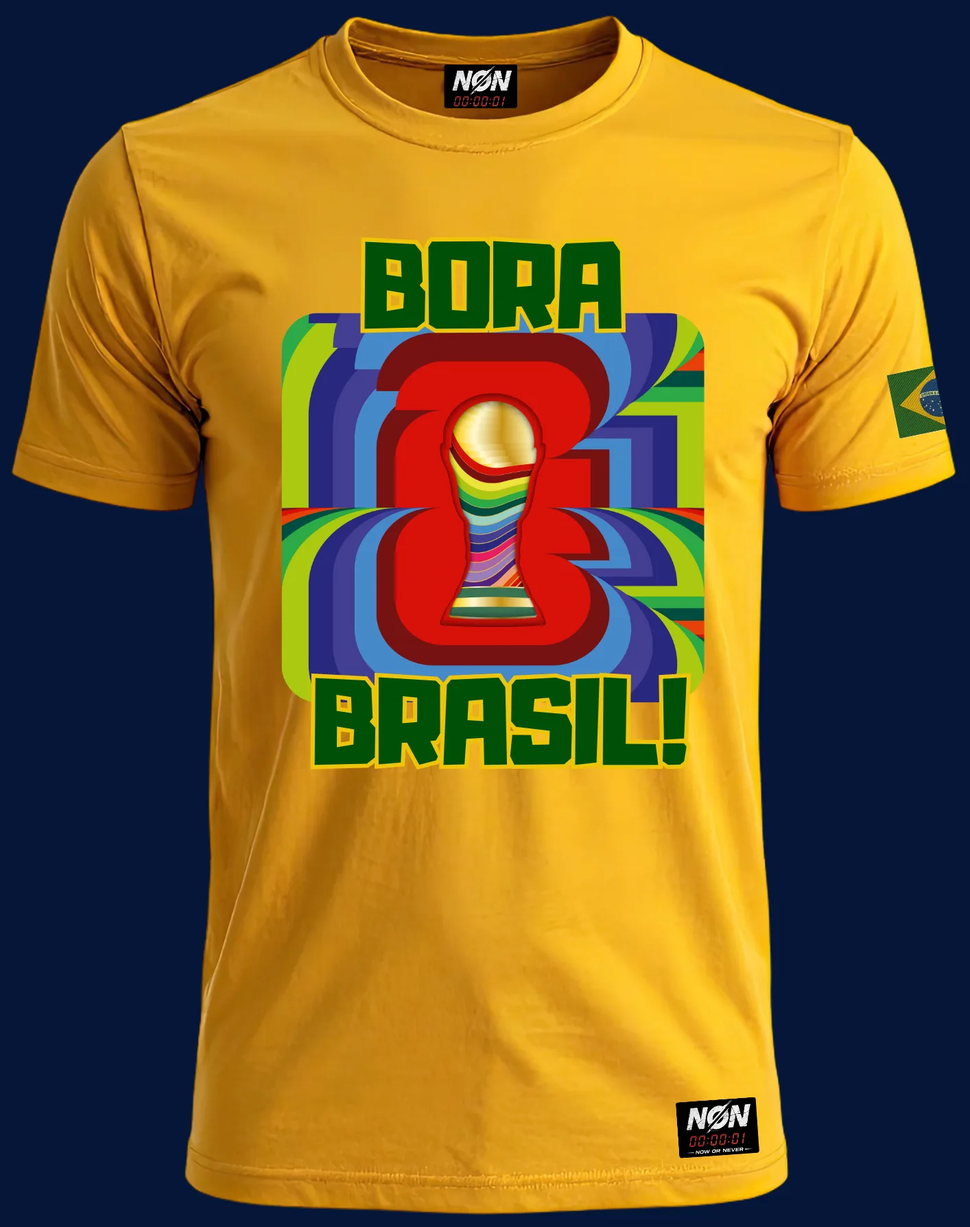 Camiseta Bora Brasil!