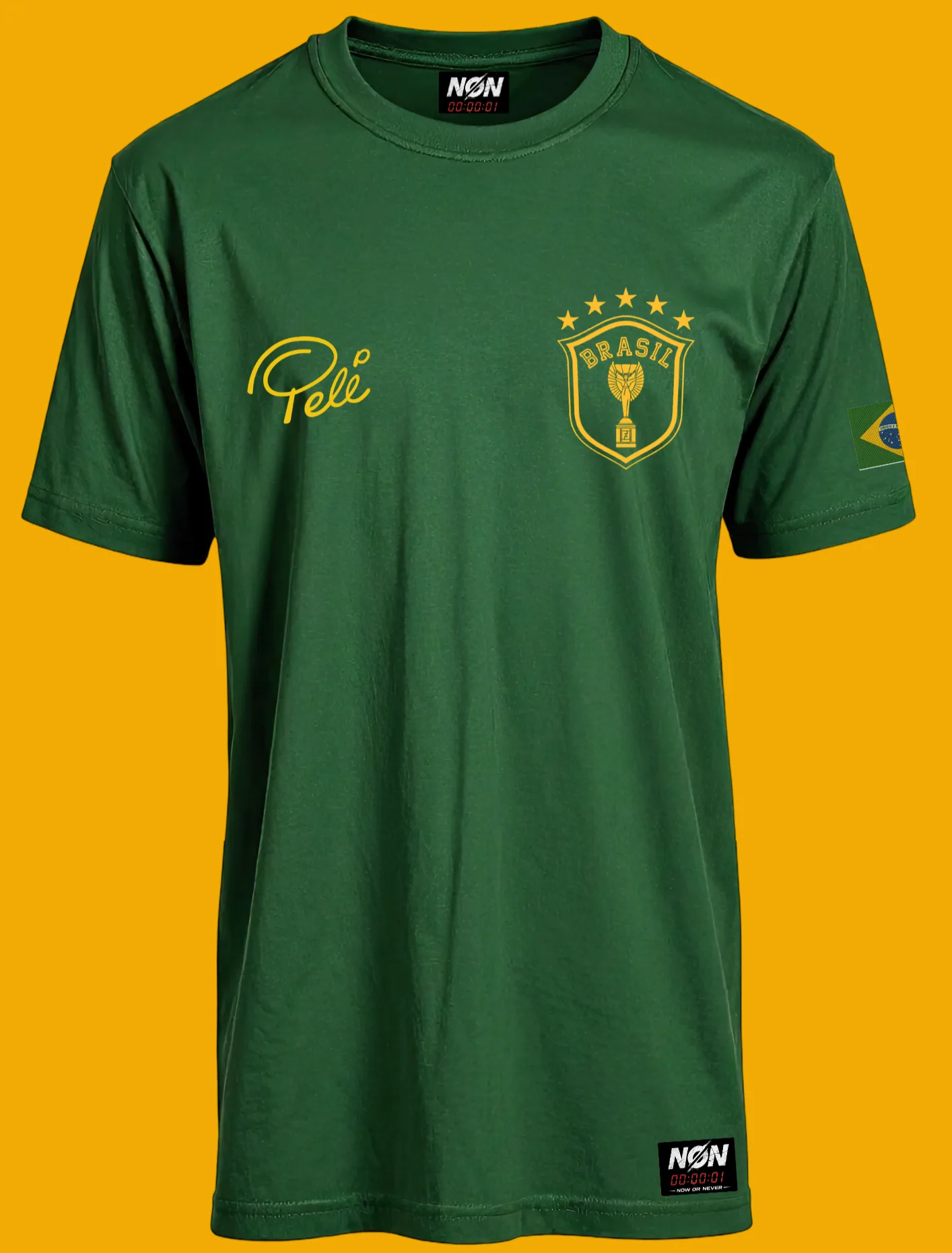 Camisa Rei Pelé 10 Retrô