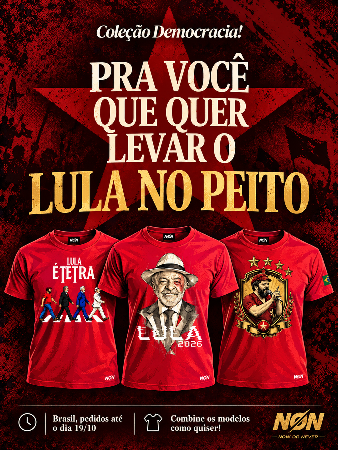 Camisas Lula