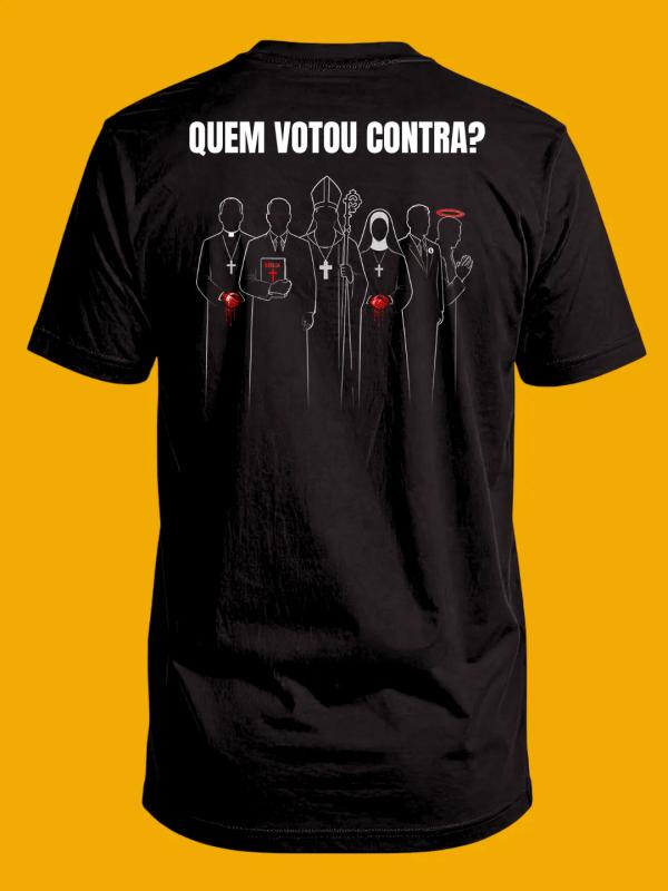 Quem votou contra Deus? — costas