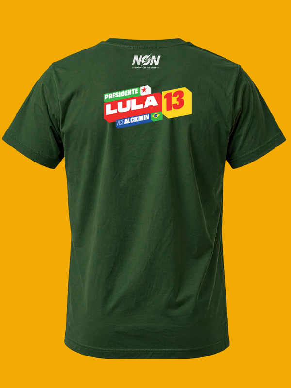Lula é o Futuro — costas